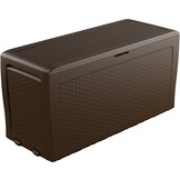 Tuinbox Rattan Look Box 270L bruin