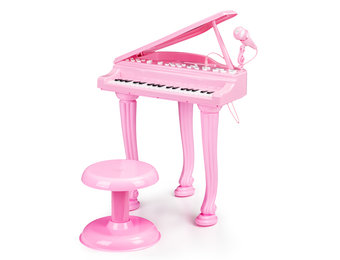 Speelgoed piano roze - met mp3-microfoon - 40x34x44,5 cm