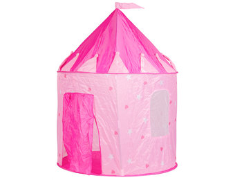 Speeltent prinsessen - roze - 105x105x125 cm