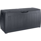 Opbergbox tuinkist 270L zwart