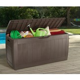 Opbergbox tuinkist 270L bruin