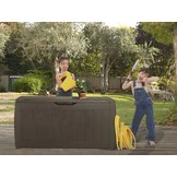 Opbergbox tuinkist 270L bruin