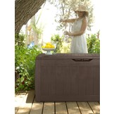 Opbergbox tuinkist 270L bruin