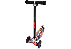 Driewieler step rood - ABEC7 lager - 47x23x78-90 cm