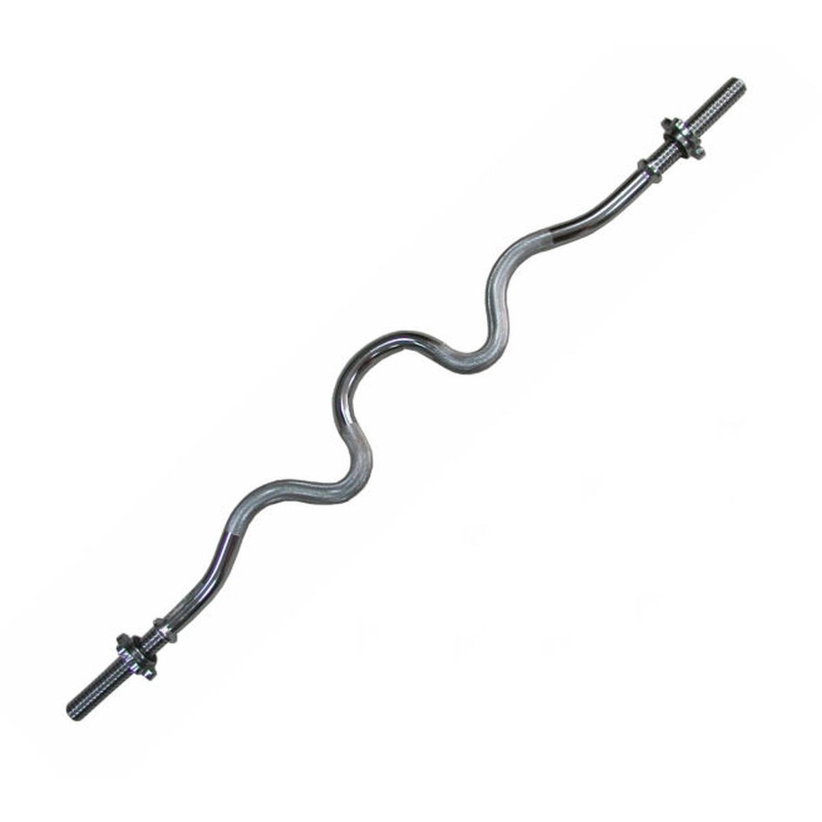 Curved halter curl stang - 120 cm - tot 120 kg