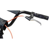 Step zwart met oranje - metaal - dubbele handrem