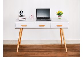 Bureautafel Modern Wit - 120x45x75 cm