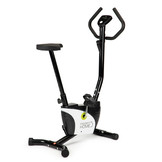 Hometrainer zwart - 75x44x122,5 cm - mechanische weerstand