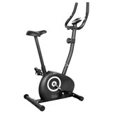 Hometrainer zwart - magnetische weerstand - verstelbaar zadel en handvat