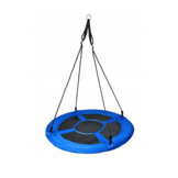 Nestschommel blauw - 100 cm diameter - Oxford Polyester - 180 cm touwen