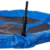 Nestschommel blauw - 100 cm diameter - Oxford Polyester - 180 cm touwen