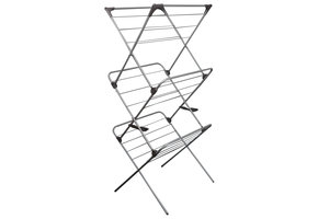 Wasrek verticaal opvouwbaar 58 x 55 x 138 cm – Metaal