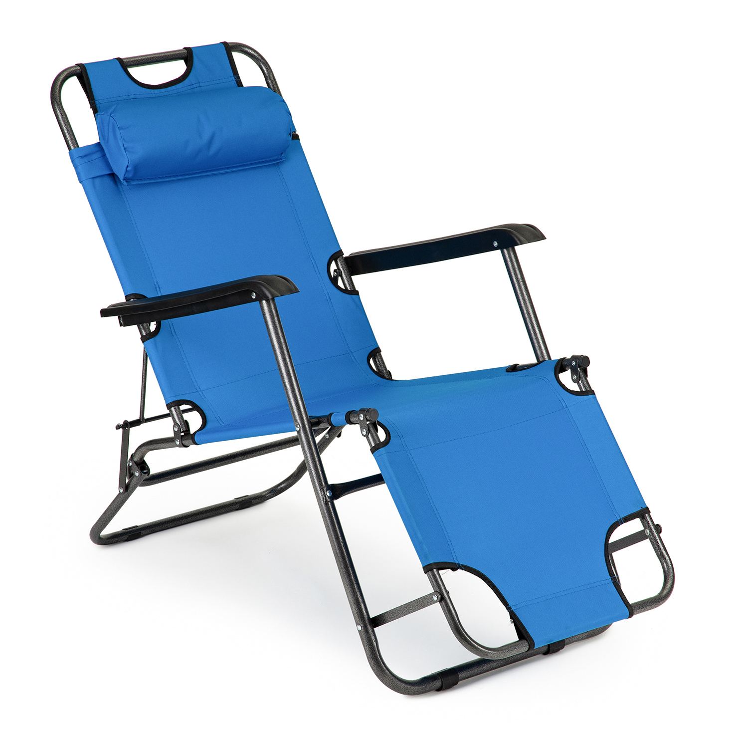 paddestoel astronomie beroemd Viking Choice Klapstoel camping stoel - blauw - strandstoel - VC-Lifestyle