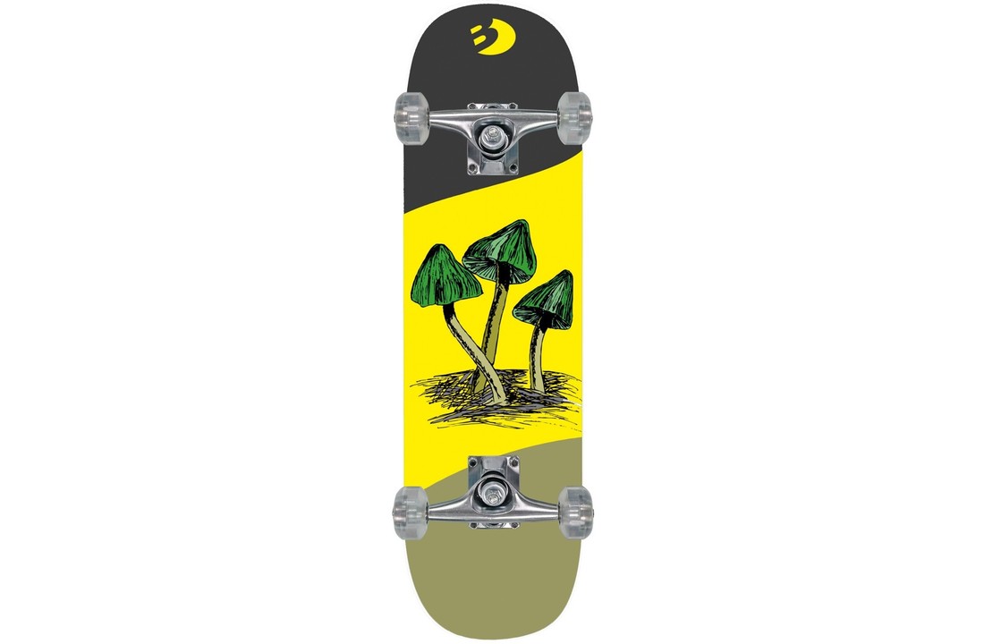 Skateboard - Mushroom - 7" truck - 78,5x21 cm