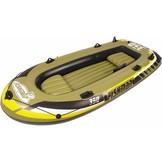 Fishman 350 opblaasboot - 305x136x42 cm - Inclusief pomp en roeispanen