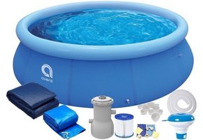 Avenli opblaaszwembad 244 x 63 cm met pomp - complete set