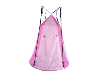 Speeltent voor Nestschommel - 100 cm - roze