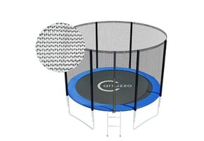 Trampoline net 244 cm - 8FT - valnet met ritssluiting