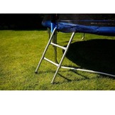 Trampoline - blauw - 244 cm - met net en ladder - tot 80 KG