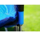 Trampoline - blauw - 244 cm - met net en ladder - tot 80 KG