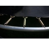 Trampoline - blauw - 244 cm - met net en ladder - tot 80 KG