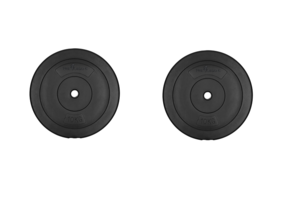 Halterschijf gewichten set 20 kg - 26 mm diameter - 2x 10 kg