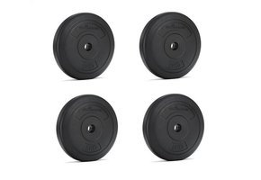 Halterschijf gewichten set 20 kg - 26 mm diameter - 4x 5 kg