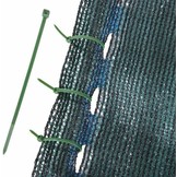 Zichtbreeknet - schaduwnet rol - 62 procent - 1.5 x 50 m - schermgaas zon - privacynet - groen - incl. montageset - tuin