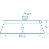Bestway Fast Set opblaaszwembad 244 x 66 cm - complete set met pomp