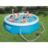 Bestway Fast Set opblaaszwembad 244 x 66 cm - complete set met pomp