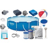 Bestway Steel Pro opzetzwembad 366 x 76 cm luxe set
