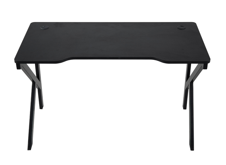Gaming bureautafel - zwart - 120x60x73 cm - Carbon Fiber Look