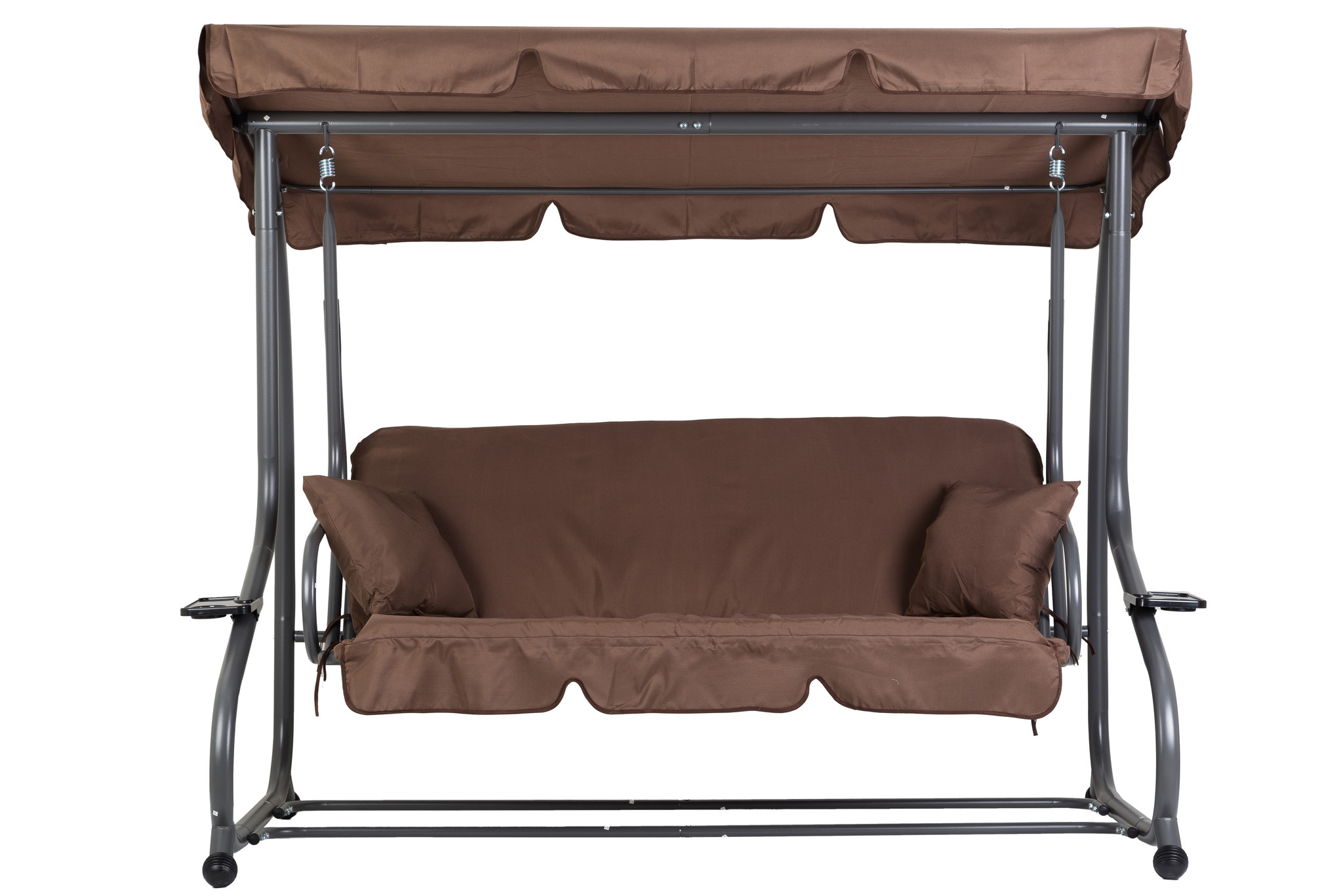 Schommelbank - tuinbank - bruin - 200x120x164 cm