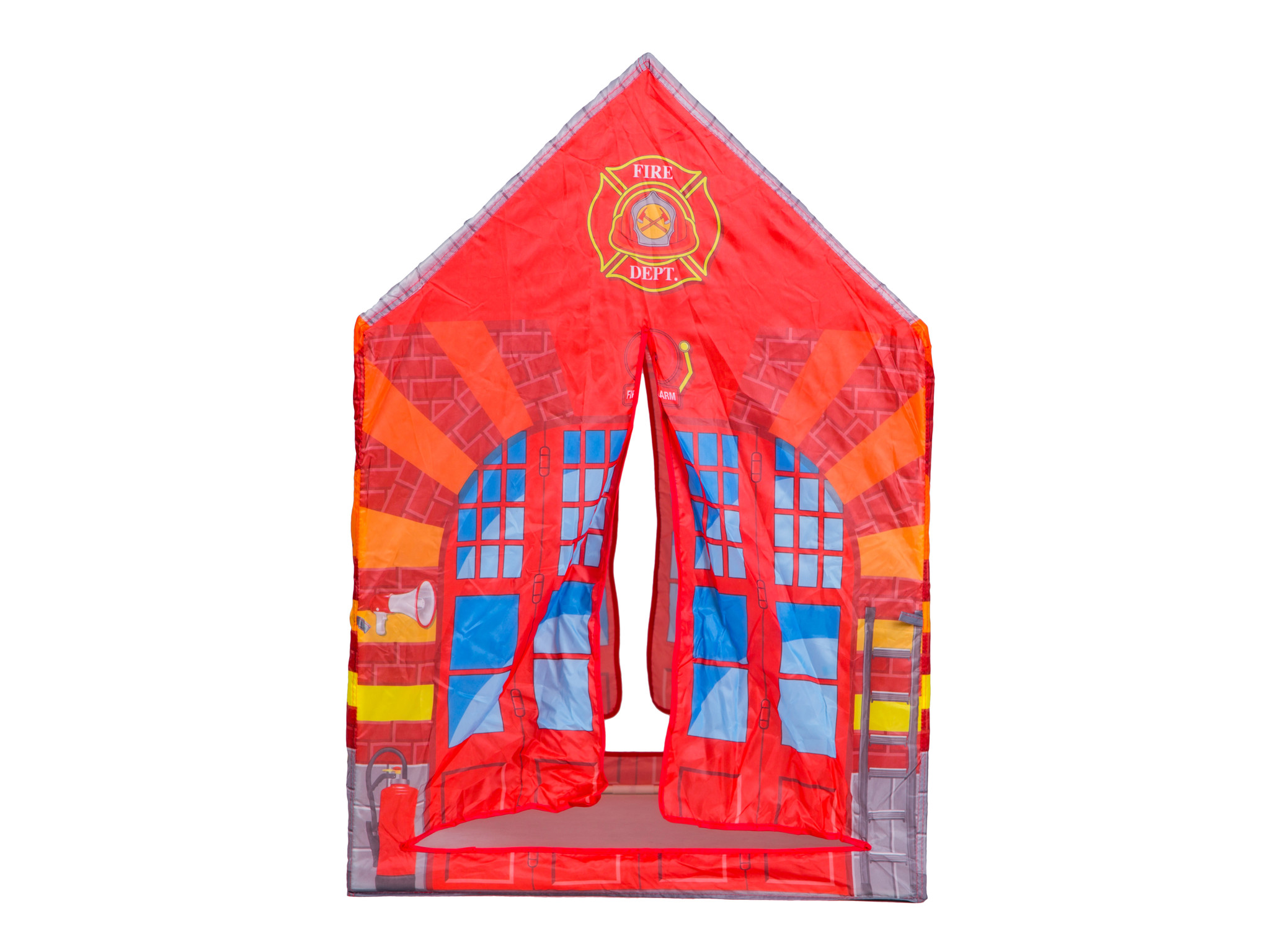 Speeltent brandweerhuis - Kindertent 102x72x95