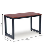 Bureau 120x60x73 cm - Bruin