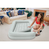 Kinder luchtbed 168x107x25 cm - Intex opblaas matras voor peuters - met handpomp