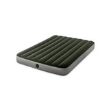 INTEX luchtbed groen - 2-persoons opblaas bed - 191x137x25 cm- met ingebouwde elektrische pomp