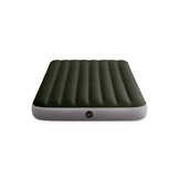INTEX luchtbed groen - 2-persoons opblaas bed - 191x137x25 cm- met ingebouwde elektrische pomp
