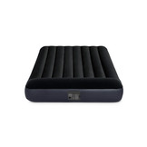 INTEX luchtbed blauw - 2-persoons opblaas bed - 191x137x25 cm- met ingebouwde pomp