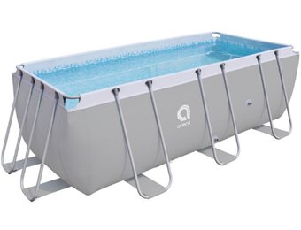 Avenli opzetzwembad 400 x 200 x 99 cm met pomp  en ladder