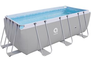 Avenli opzetzwembad 400 x 207 x 122cm - grijs