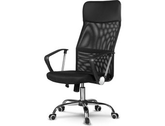 Bureaustoel Zwart Kunstleer Ergonomisch verstelbaar