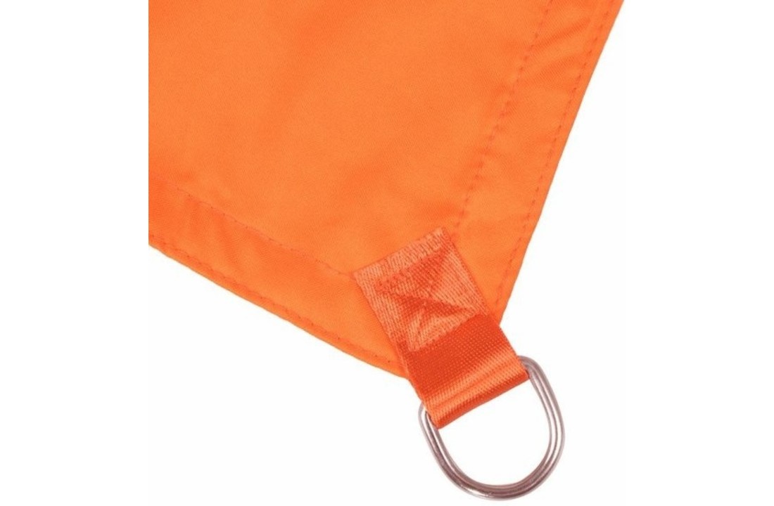 Schaduwdoek tuin 3.5x3.5x3.5 m - tuindoek - terras buiten - oranje - driehoek - waterbestendig