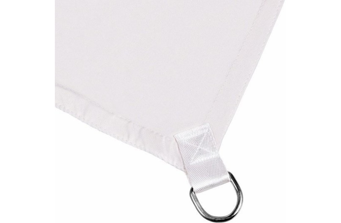 Schaduwdoek tuin 3x2m - tuindoek - terras buiten - mat wit - rechthoekig - waterbestendig