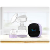 Dubbele elektrische borstkolf - Wit/Lila