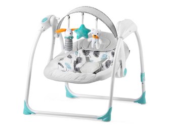 Babyschommel met geluid - Automatisch - 10 liedjes - Turquoise