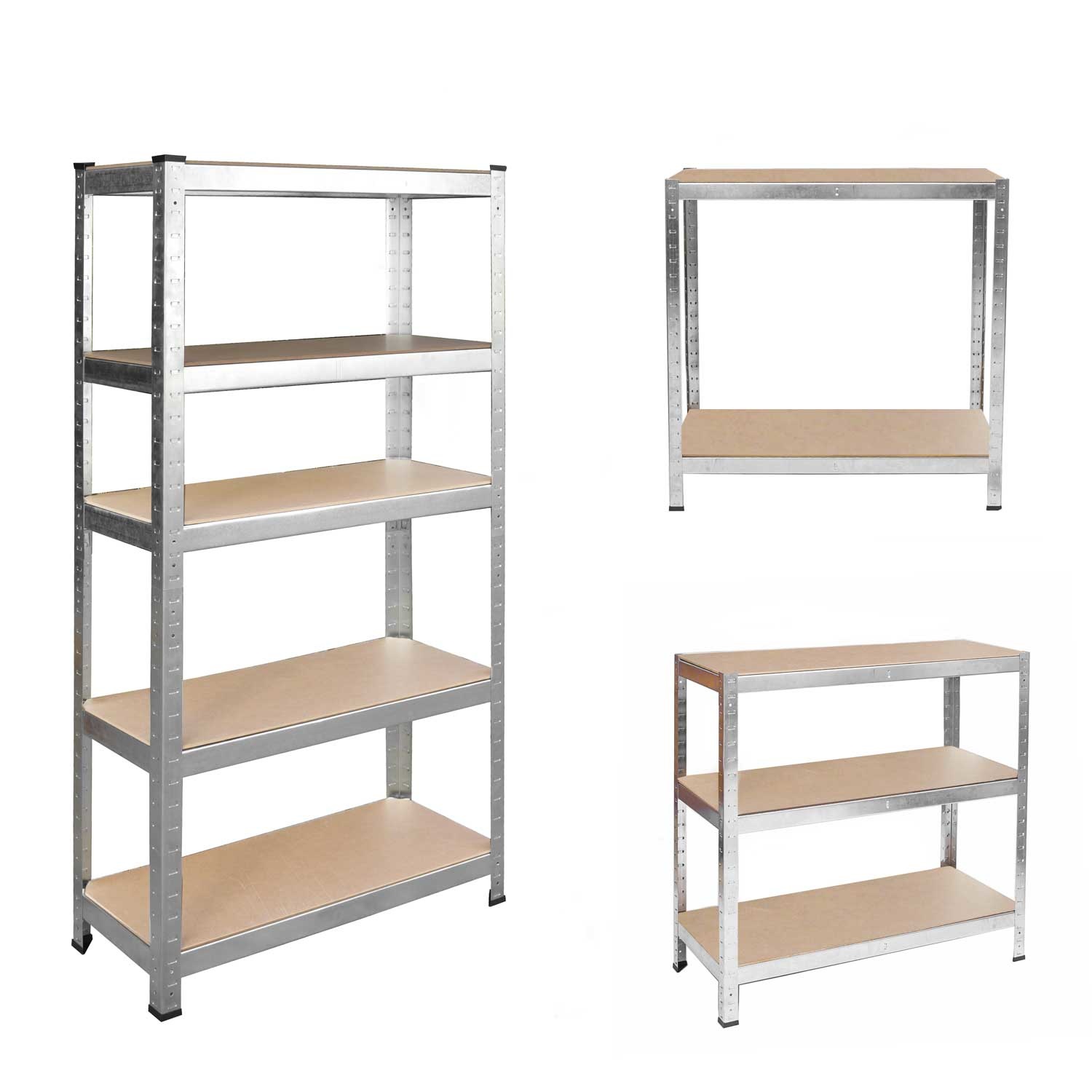 Stellingkast 205 x 120 x 45 - Opbergrek - Verzinkt