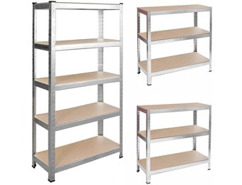 Stellingkast 205 x 120 x 45 - Opbergrek - Verzinkt