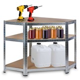 Stellingkast opbergrek - 180x90x40cm - Hoekkast