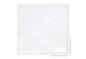 Speelmat puzzelmat - 150x150 - Wit met sterren